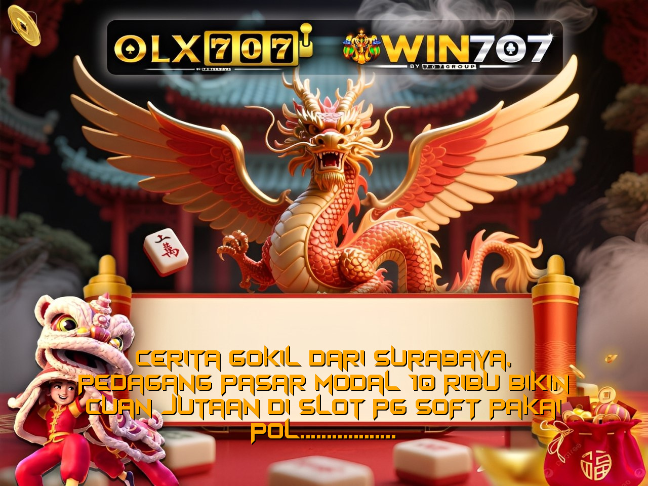 OLX707 : Menggelegar Berkat Turbo Spin Tak Terduga Di Scatter Hitam PGSOFT 